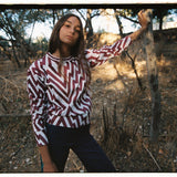 SUDADERA CHEVRON