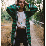 GREEN CARDIGAN