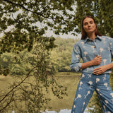 CAZADORA DENIM CLAVEL