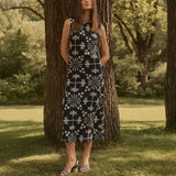 VESTIDO PALMS NEGRO