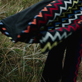 LONG ZIG ZAG COAT