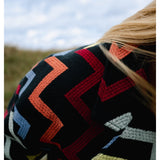 LONG ZIG ZAG COAT