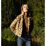 LEOPARD BLAZER