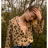 LEOPARD BLAZER