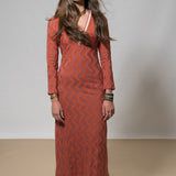 VESTIDO ZIGZAG TERRA