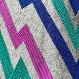 ABRIGO CHEVRON GRIS