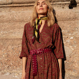 VESTIDO CAMISERO TOSTADO