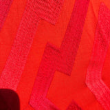 VESTIDO CHEVRON FUEGO