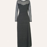 VESTIDO VIGORÉ TRANSPARENTE