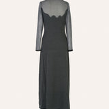 VESTIDO VIGORÉ TRANSPARENTE