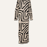 TRIBAL KNIT DRESS