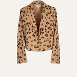 LEOPARD BLAZER