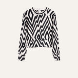 SUDADERA CHEVRON BLACK
