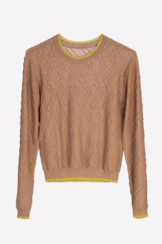 Beige long sleeve discount sweater