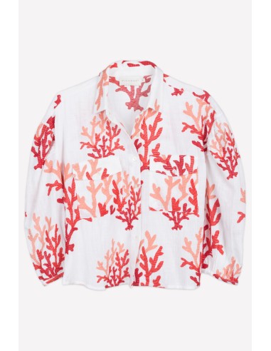 CORAL SHIRT · EMBROIDERY