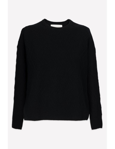 BLACK CASHMERE SWEATER