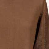 TOP CUELLO CAJA CANELA
