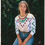 SUDADERA ESTRELLAS BLANCA