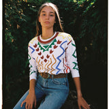 SUDADERA ESTRELLAS BLANCA