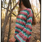 JERSEY ZIG ZAG ROSA