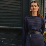 TOP RAYAS VIOLETA