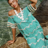 VESTIDO BEACH TEAL