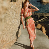 FALDA TRIBAL NARANJA