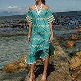 VESTIDO BEACH TEAL