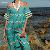 VESTIDO BEACH TEAL