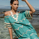 VESTIDO BEACH TEAL