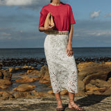 TOP MINI SEQUIN FUCSIA
