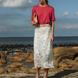 TOP MINI SEQUIN FUCSIA