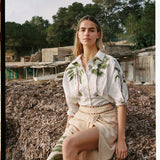CAMISA LINO PALMERA