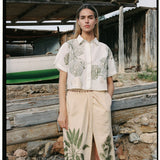 CAMISA LINO HOJA