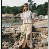 CAMISA LINO HOJA