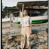 CAMISA LINO HOJA