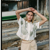 CAMISA LINO HOJA