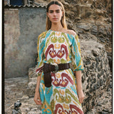VESTIDO IKAT DELHI