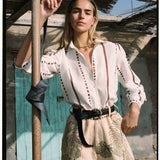 CAMISA LINO RAYAS