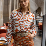 PANTALÓN ETNICO NARANJA