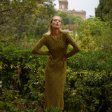 VESTIDO CHEVRON GOLDEN