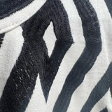 BLACK CHEVRON SWEATSHIRT