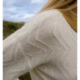 JERSEY CUELLO DORADO BLANCO
