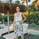PANTALÓN AQUA-LIMA IKAT