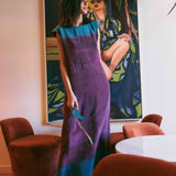 VESTIDO BICOLOR