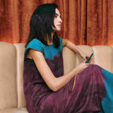 VESTIDO BICOLOR