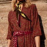VESTIDO CAMISERO TOSTADO