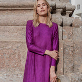 VESTIDO FOIL ROSA