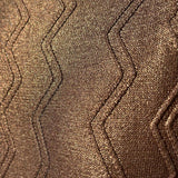 VESTIDO FOIL MARRÓN