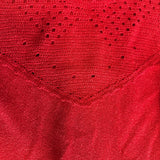 VESTIDO CROCHET ROJO
